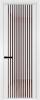 Межкомнатная дверь Profil Doors 3 AGP цвет профиля Вайт, стекло безопасное 6 мм золотистая бронза 700x2000