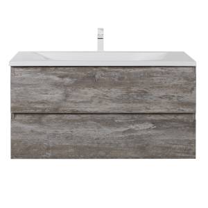 Тумба под раковину Cezares MOLVENO-100-2C-SO-LG Legno Grigio, 100x50x50