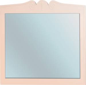 Зеркало Bellezza Эстель 80 бежевое