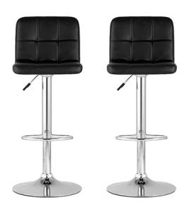Набор из 2 барных стульев Stool Group Малави BEGONIA-NP BLACK X2 черный NP