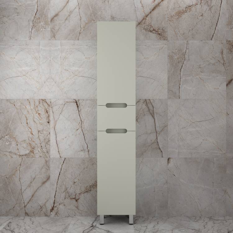 Шкаф-пенал Style Line Матис ЛС-00002440 напольный, олива, 110x36
