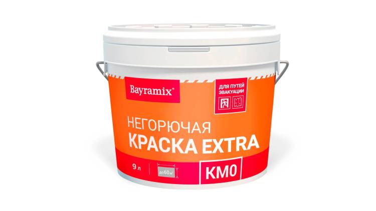 Краска Bayramix КМ0 Extra КМ0Е 320 9 л