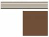 Бордюр Heralgi Garden Listelo Classic Marron 4x30