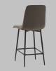 Стул полубарный Stool Group Одди AV 406N-Cst-08(PP) темно-серый, велюр фото 6