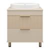 Тумба с раковиной Brevita Enfida 70 ENF-06070-0342Я 71x65 бежевый