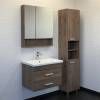 Зеркало-шкаф Comforty Никосия 70 дуб темный фото 3