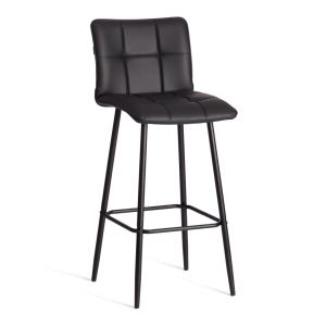 Стул барный Tetchair Bari 24908 черный, экокожа