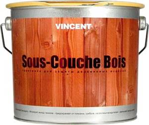 VINCENT SOUS COUCHE BOIS грунтовка для защиты древесины (0,9л)