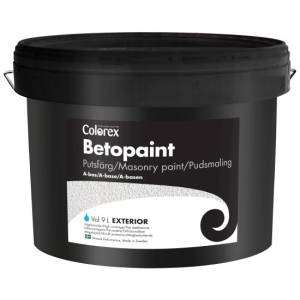 Фасадная краска для минеральных поверхностей Colorex Betopaint база С 9 л