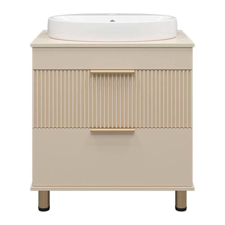 Тумба с раковиной Brevita Enfida 70 ENF-06070-0342Я 71x65 бежевый
