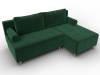 Диван угловой Лига Диванов Лига-102 134791 Зеленый фото 6