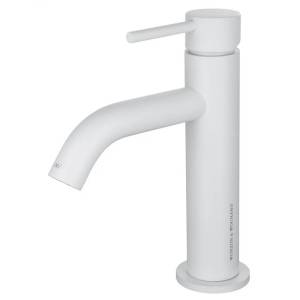 Смеситель для раковины Wonzon & Woghand WW-H1061-MW белый матовый