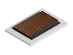 Декоративная панель Hiwood LV127 BR396K 270x1.2x12