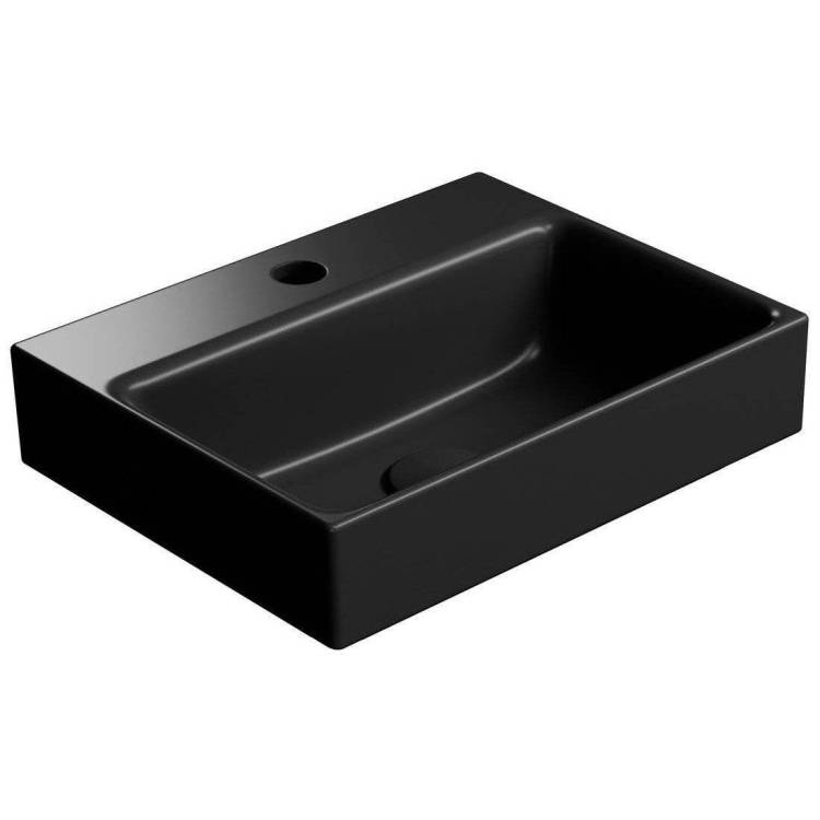 Раковина GSI Nubes 9684126 40 см, черная матовая