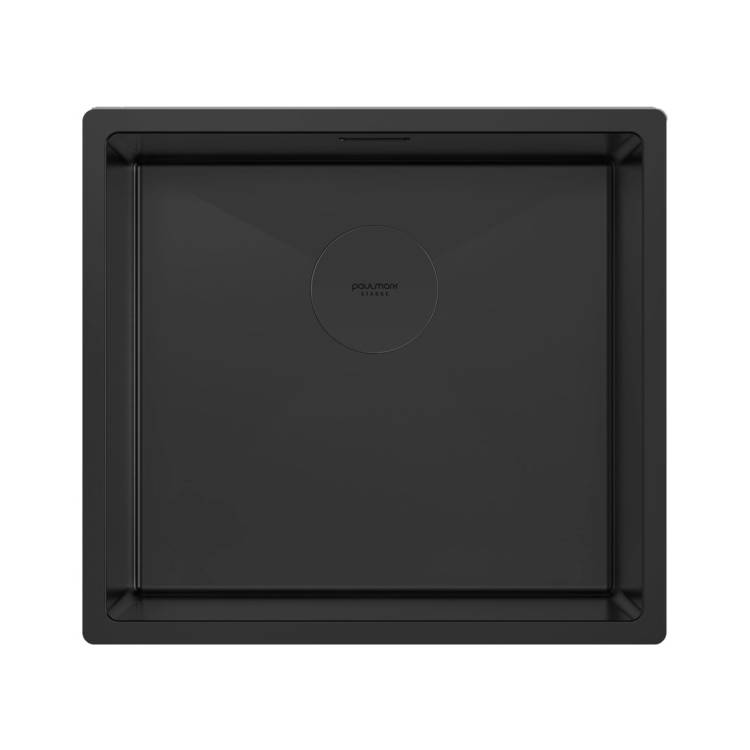Мойка кухонная Paulmark Next 48 Uni PM214844-MBN Матовый Черный, 48x44