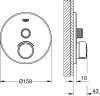 Смеситель для душа Grohe Grohtherm SmartControl 29144000 фото 2
