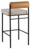 Стул барный Stool Group Балла FDC9939 sDC6095-4+b270-28 бежевый, коричневая экокожа фото 7