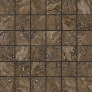 Мозаика Estima Bernini 67337 Mosaic/BR04_PS/30x30/5x5 Dark Brown полированная (5х5) 30x30
