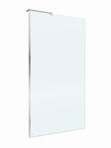 Душевая перегородка BelBagno UNO-L-1-TB-110-C-Cr профиль хром, стекло прозрачное, 110x200