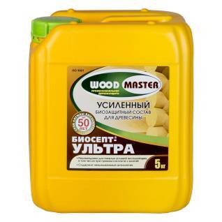 Состав для древесины трудновымываемый Woodmaster Биосепт-Ультра фисташковый 5 кг