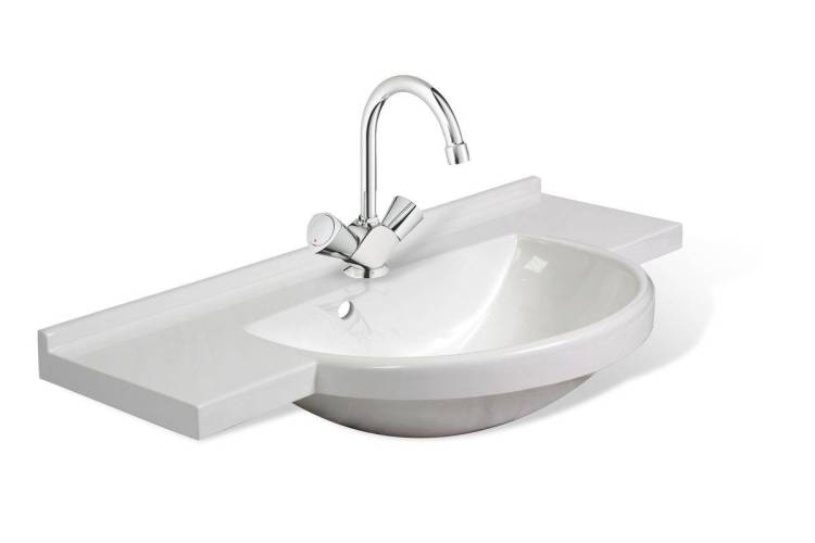 Раковина Эстет Куба ФР-00014941 белый матовый, 900х430