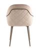 Стул Stool Group Новел New LV-110-H61/H74K-02-7006(P) серо-коричневый ножки бежево-серые фото 7