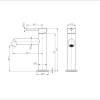 Смеситель для раковины Wonzon & Woghand WW-H1063-BGG темный графит фото 5