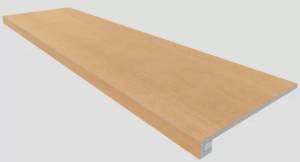 Ступень Estima Classic Wood 69399 Set/Steptrade/CW04_NR/33x120/S1/Stripe/CW04_NR/14,5x120 33x120 неполированная с бортиком + Подступенок 14.5x120