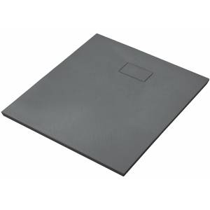 Душевой поддон Wasserkraft Elbe 74T02 черный, 80x80