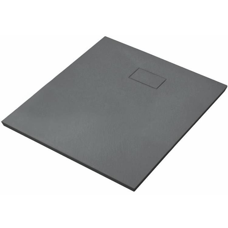 Душевой поддон Wasserkraft Elbe 74T02 черный, 80x80