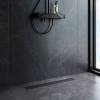 Душевой лоток Am.Pm PrimeFlow W02SC-U11-070-04BM универсальный затвор Tile 70см, черный матовый фото 6