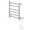 Полотенцесушитель электрический Ника Step-2 60/50 RAL9016 правый тэн, белый матовый фото 2
