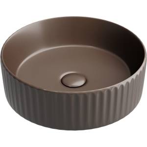 Раковина Ceramica Nova Element CN6057MDB 35 см, темно-коричневая матовая