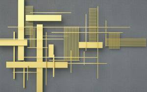 3D Фотообои Artegrafico «Простая геометрия» AM-007 акварель