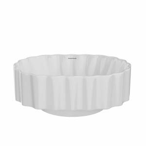 Мебельная раковина Kerama Marazzi Artbasin Conchiglia 50 накладная, белая глянцевая