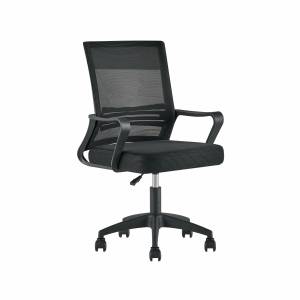 Кресло офисное Stool Group Topchairs Simplex New OUE-2502B black Черный
