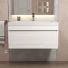 Тумба с раковиной Uperwood Eva 3930313470 подвесная, выдвижной ящик, дуб харбор белый, 75 см фото 4