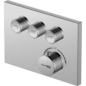Смеситель для душа Wasserkraft Dinkel 5858 Thermo с термостатом, хром