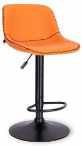 Стул барный Everprof Smile 19744, EP Smile B PU Orange Оранжевый