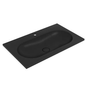 Раковина Vincea VCB-4H800A антрацит, 80x48