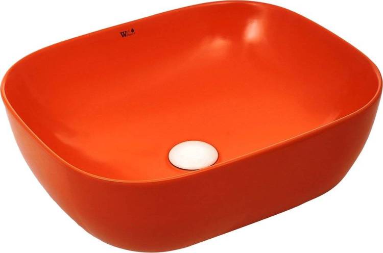 Раковина Weltwasser WW Elbach 2143 MO матовая оранжевая