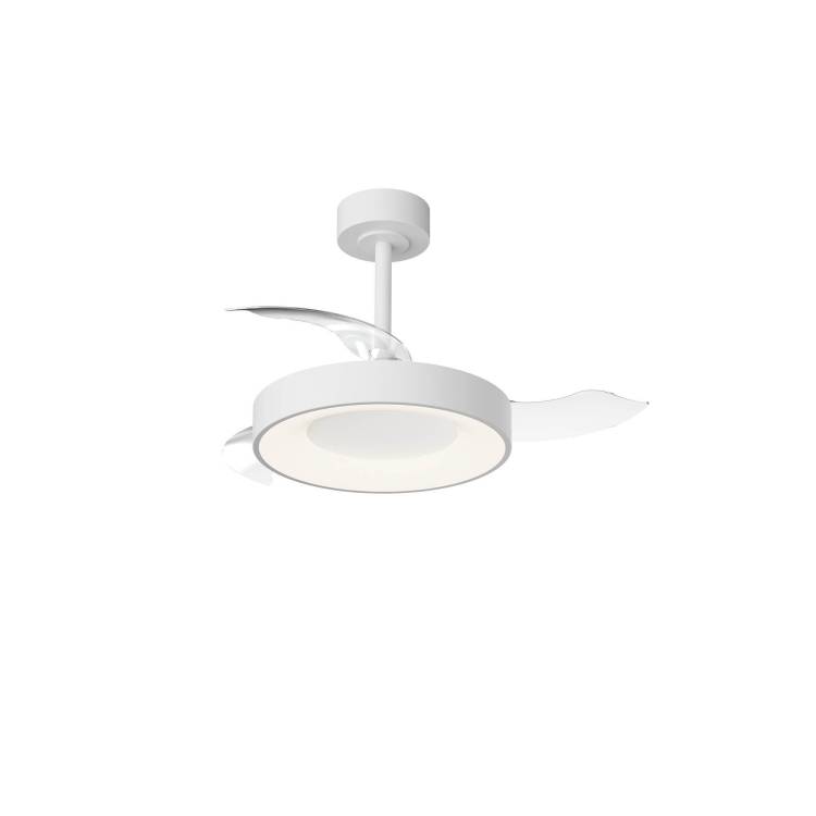 Светодиодная люстра на штанге с вентилятором Mantra Niseko Fan 9012