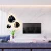 Бра Crystal Lux Bilbao AP10W LED D300 Black фото 5