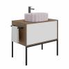 Раковина Kerama Marazzi Artbasin Conchiglia CC.wb.50\MAL накладная 50, мальва матовая фото 4