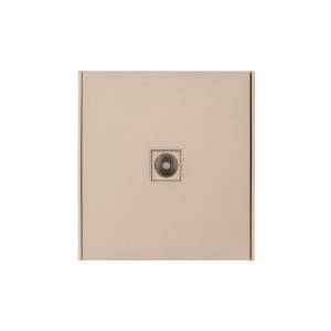 ТВ-розетка Kranz Strong KR-78-0723-8 бежевый