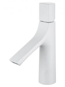 Смеситель для раковины Wonzon & Woghand WW-H010-MW белый матовый