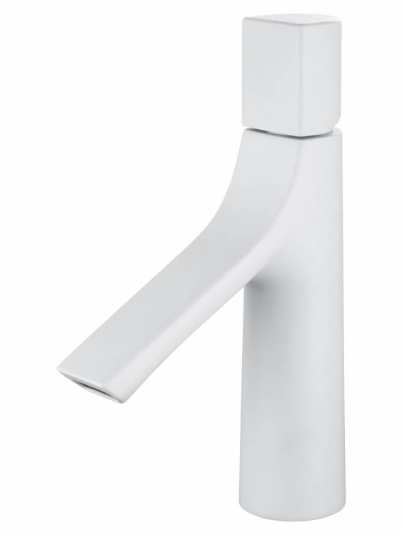 Смеситель для раковины Wonzon & Woghand WW-H010-MW белый матовый