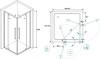 Душевой уголок RGW Stilvoll SV-33 B 90x90 фото 5