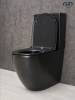 Унитаз напольный Gid Convexo Tn2188Bm 62250Y черный матовый фото 4