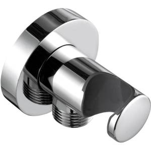 Шланговое подключение Kludi 6054705-00 хром, с держателем